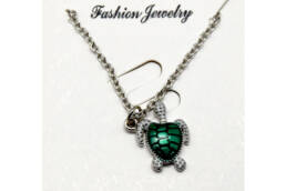 Bijou pendentif tortue