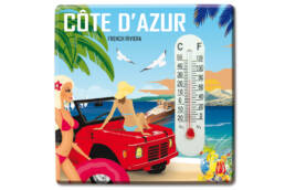 Magnet thermomètre Cote d'azur