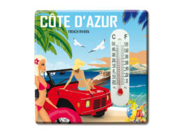 Magnet thermomètre Cote d'azur