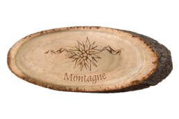 Sous verre montagne