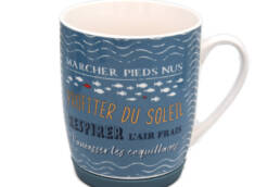 Cadeau souvenir tasse mer