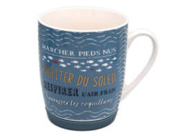 Cadeau souvenir tasse mer