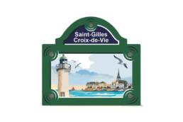 Magnet souvenir Saint Gilles