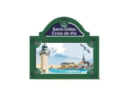 Magnet souvenir Saint Gilles