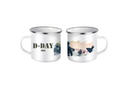 Mug emaile souvenir D Day