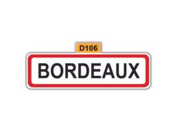 Magnet route souvenir Bordeaux