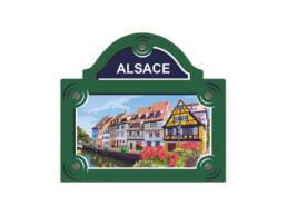 Magnet souvenir Alsace