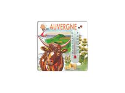 Magnet thermomètre souvenir Auvergne