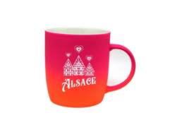 Mug bicolore souvenir Alsace