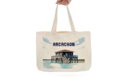 Tote bag souvenir Arcachon