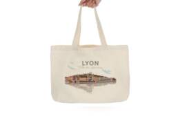 Tote bag souvenir Lyon