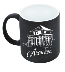 mug gomme arcachon cadeau souvenir personnalisé