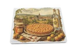 Magnet rectangle céramique souvenir Metz avec vue de la cathédrale