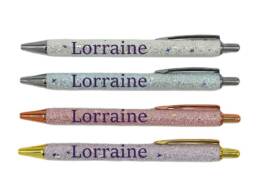 Stylo paillettes souvenir Lorraine